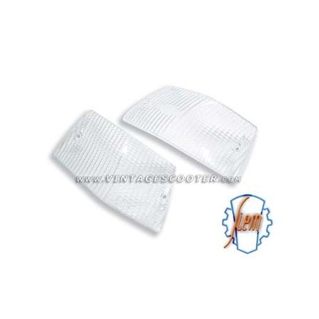 Cabochons De Clignotants Arriere Transparents SIEM Vespa Px